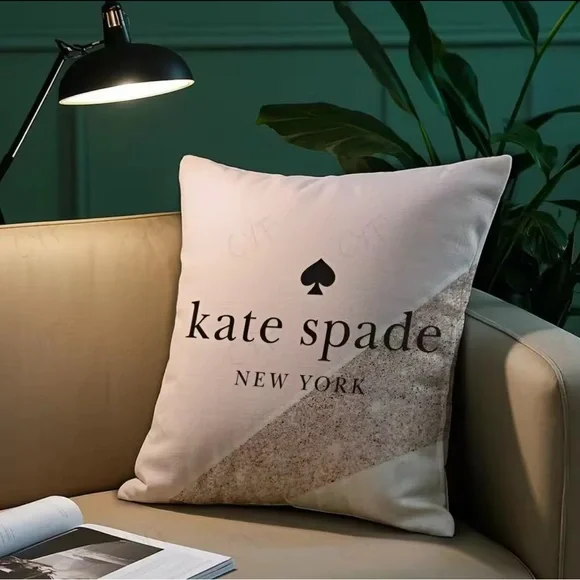 Kate Spade Blush Pink Soft Accent Pillow 40cm x 40cm NEW Pillow Included - Picture 3 of 14